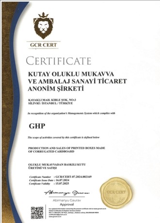 GHP BELGESİ